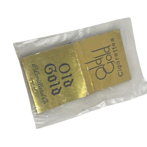 Vintage Old Gold Cigarette Matchbook with Matches and Striker Sealed Packaging - Picture 4 of 8